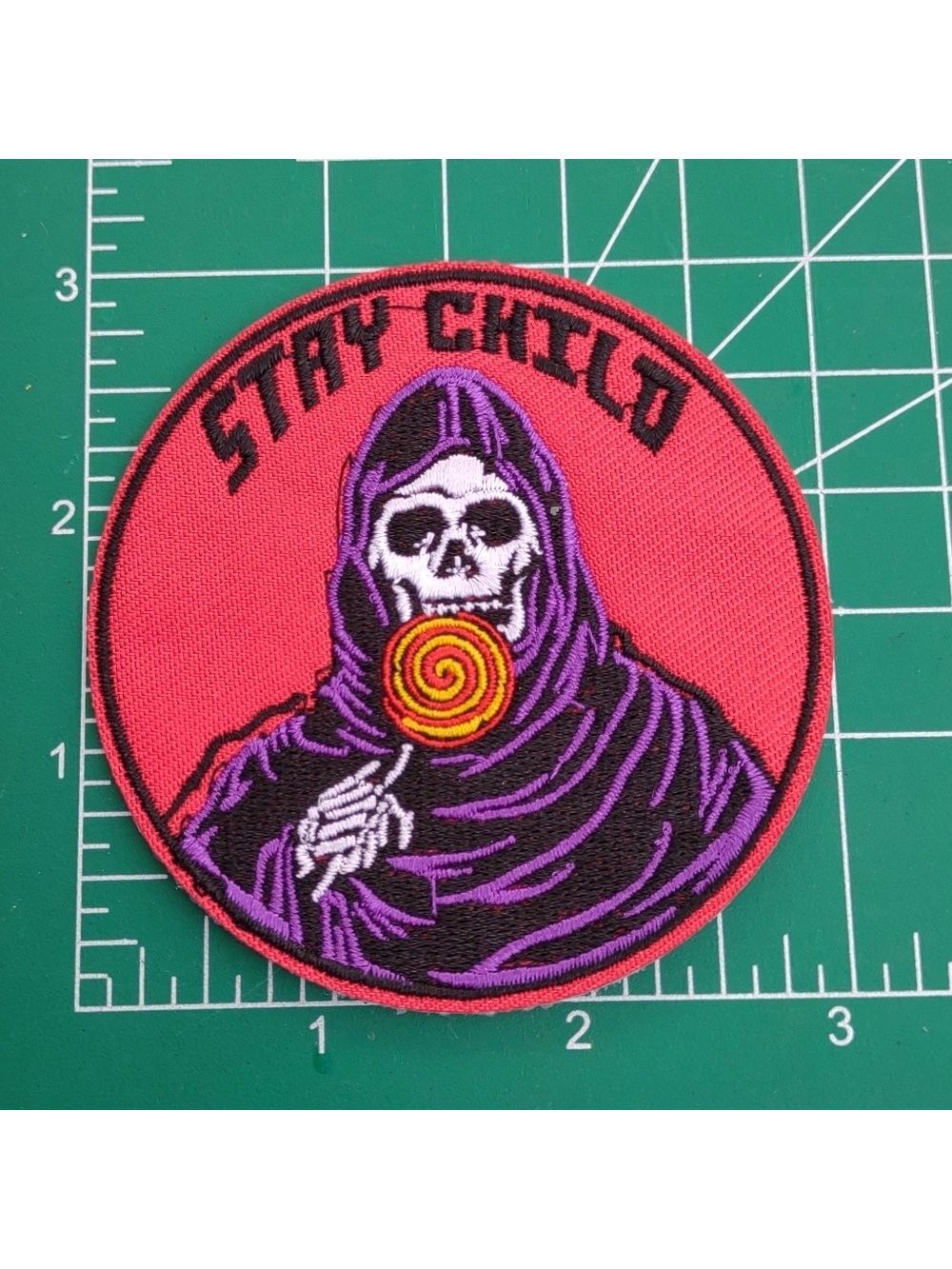 Stay Child Skeleton Patch